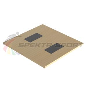 Купить Помост тяжелоатлетический 3х3х0,1м, рез. амортизаторы 1х0,5х0,04м в Егорьевске 