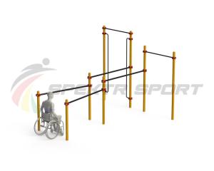 Купить Спортивный комплекс для инвалидов-колясочников WRK-D19_76mm в Егорьевске 
