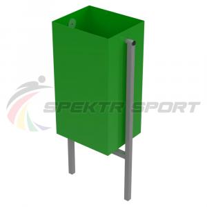 Купить Урна для мусора прямоугольная 370х250х650 мм в Егорьевске 