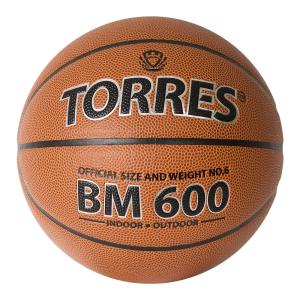 Купить Мяч баскетбольный "TORRES BM600" р. 6 в Егорьевске 
