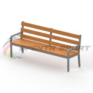 Купить Уличная скамейка со спинкой Дача в Егорьевске 
