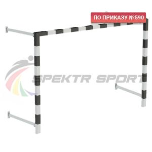 Купить Ворота мини-футбольные складные без сетки 2х3х0,5 м. (к-кт) в Егорьевске 
