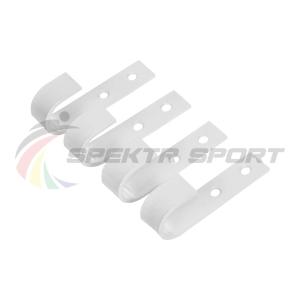 Купить Крюки подвесные (к-кт. 4 шт) для турника белые в Егорьевске 