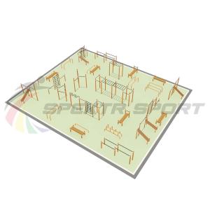 Купить Парковая площадка для Воркаут и WRK 6_76mm в Егорьевске 