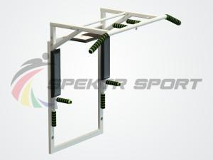 Купить Турник 3 в 1 на раме Оптимус разборный цв. белый в Егорьевске 