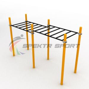 Купить Рукоход двухуровневый для Воркаут SP WRK-02_76mm в Егорьевске 